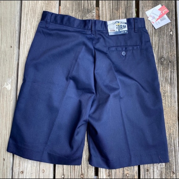 Unisex Navy School Uniform Shorts Sz 18 - Picture 4 of 8